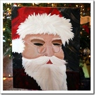 Santa Painting
