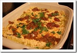 Green and Red Lentil Enchiladas