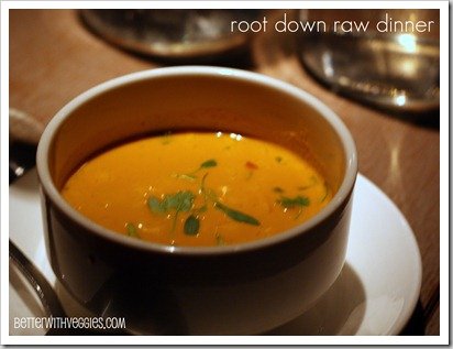 Root Down Raw Dinner