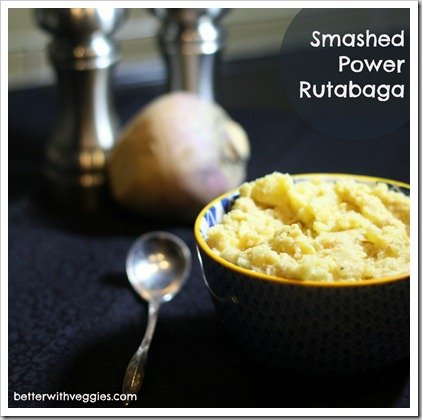 Smashed Power Rutabaga #vegan 