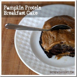 Pumpkin Protein Breakfast Cake