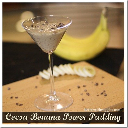 Cocoa Banana Power Pudding