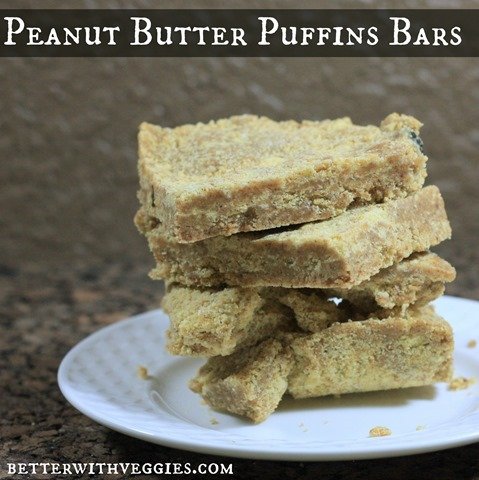 Peanut Butter Puffins Bars