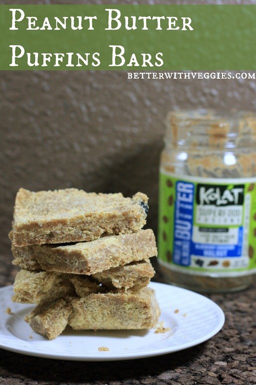 Peanut Butter Puffins Bars