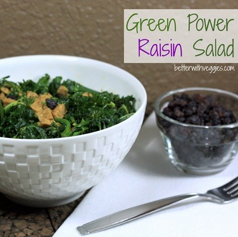 Green Power Raisin Salad