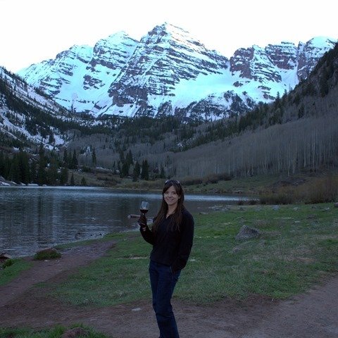 Sunset at the Maroon Bells