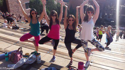 Yoga on the Rocks + Hiking Mt Bierstadt || FITaspire.com
