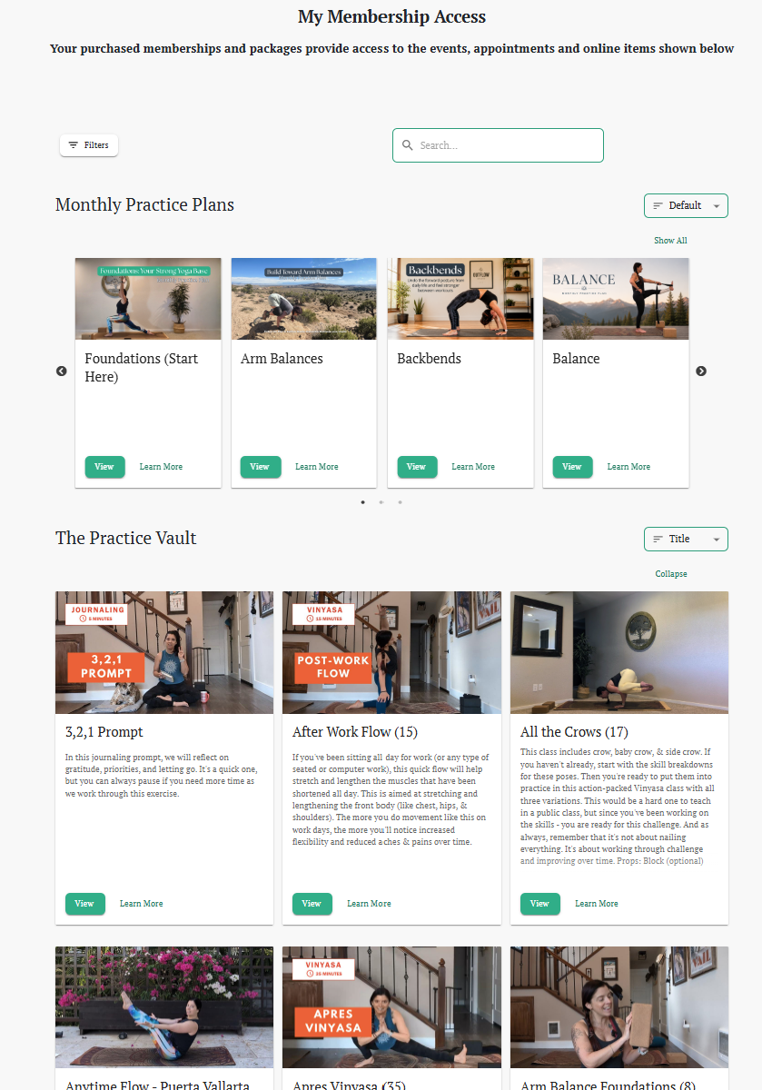 Outflow Studio Practice Vault